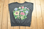 Vintage 1990s Variety Floral Design Graphic T-Shirt