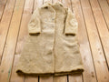 Vintage 1960s Lambs Fur Double Breasted Jacket