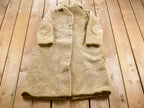 Vintage 1960s Lambs Fur Double Breasted Jacket