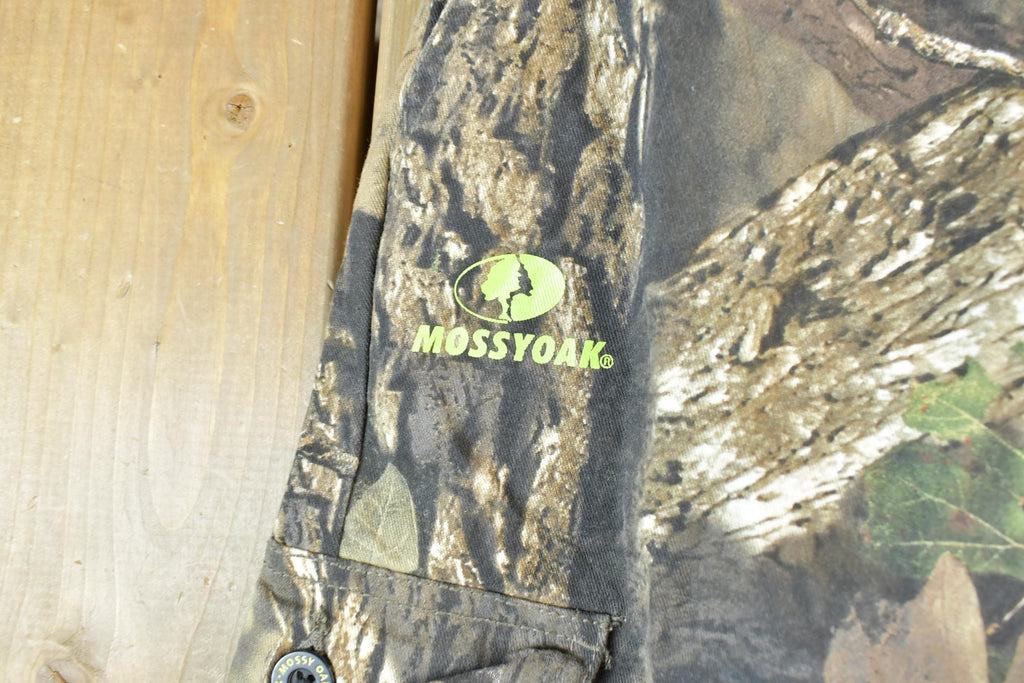 Vintage 1990s Mossy Oak Realtree Camouflage Cargo Pants Size Youth