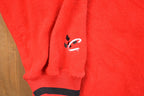 Vintage 1990s Sterling Marlin Quarter Zip Fleece Sweater