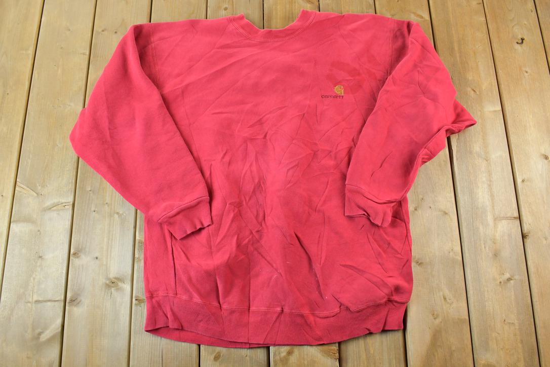 Vintage 1990s Carhartt Heavyweight Cotton Crewneck Sweatshirt
