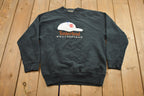 Vintage 1990s Timberland Weathergear Ball Hat Embroidered Crewneck Sweatshirt