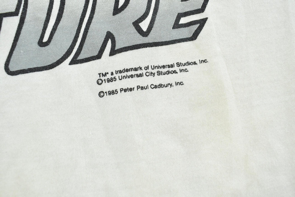 Vintage 1985 Back to the Future Movie Graphic T Shirt Mens L