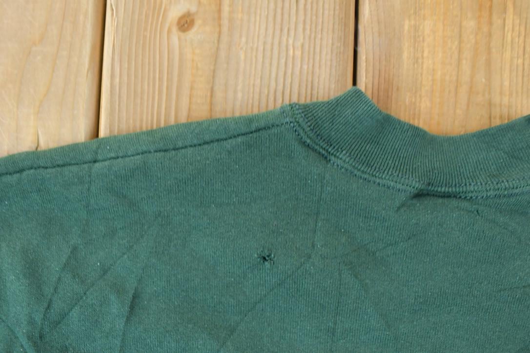 Vintage 1990s Minnesota Embroidered Pines Crewneck Sweatshirt