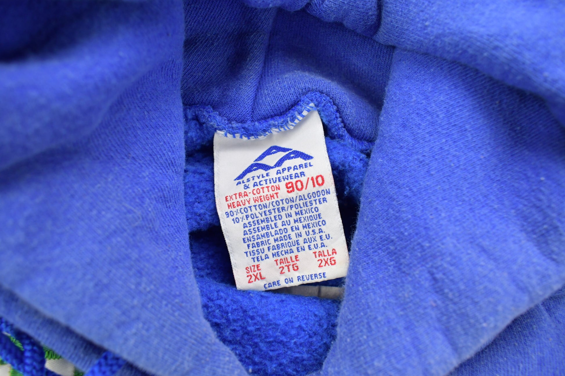 Vintage 1990 Notre Dame Academy Tritons Embroidered Hoodie