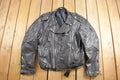 Vintage 1980s Leather Biker Jacket