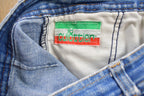 Vintage 1970s Halloween Bellbottom Jeans Size 30x32