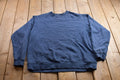 Vintage 1990s Columbia Navy Blue Blank Crewneck Sweatshirt