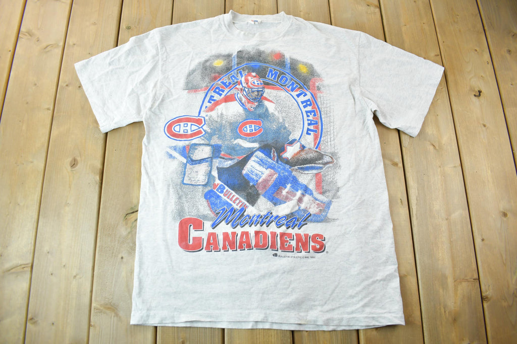 Vintage 1992 Montreal Canadiens NHL Graphic T-Shirt