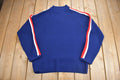 Vintage 1970s Knit Mockneck Sweater