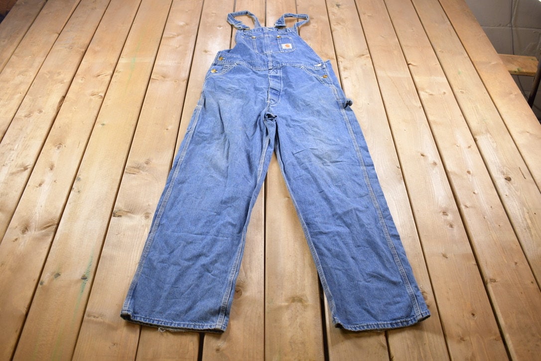 Vintage 1990s Carhartt Overalls Size Medium