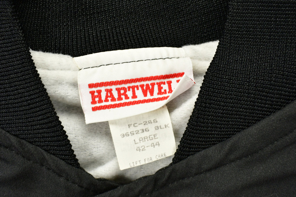 Vintage 1980s Hopewell Wrestling Bulldogs Windbreaker Bomber Jacket
