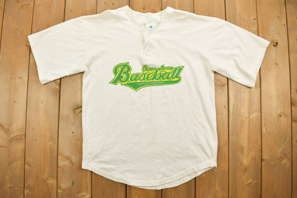 Vintage 1990s Green Acres Baseball Jersey