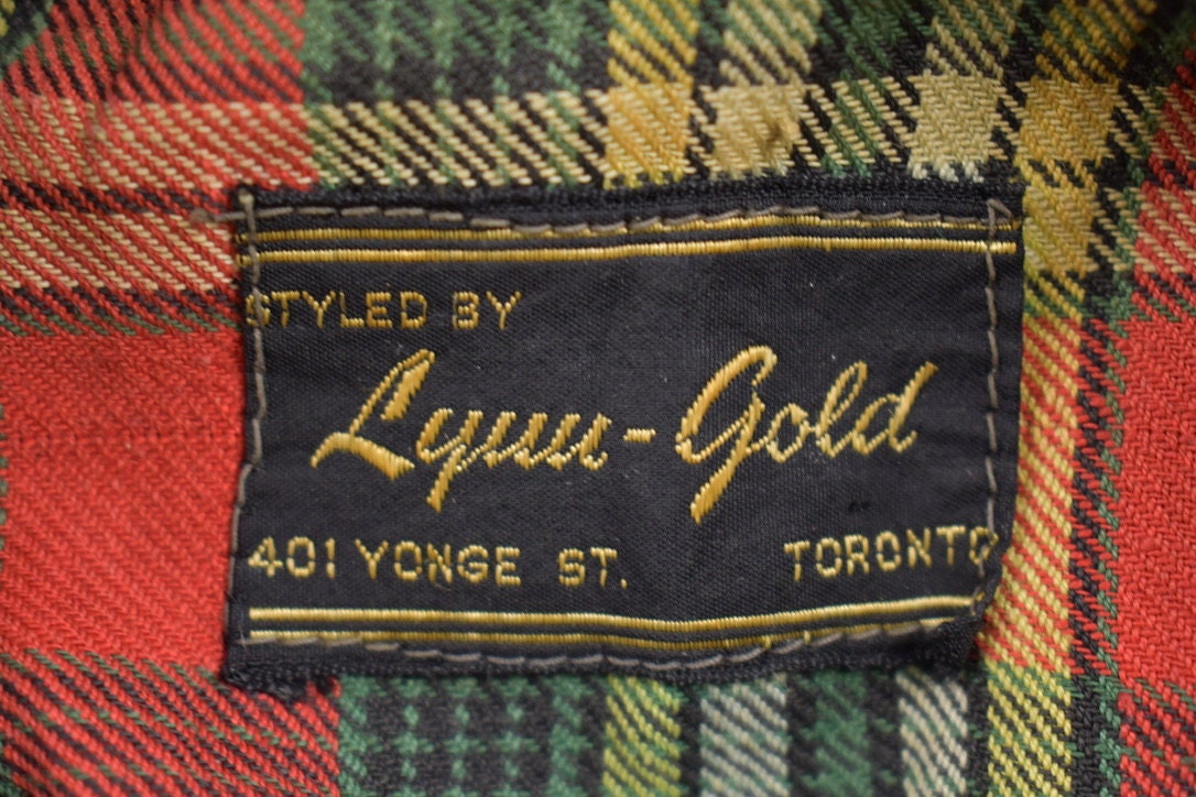 Vintage 1970s Lyuu Gold Leather Jacket