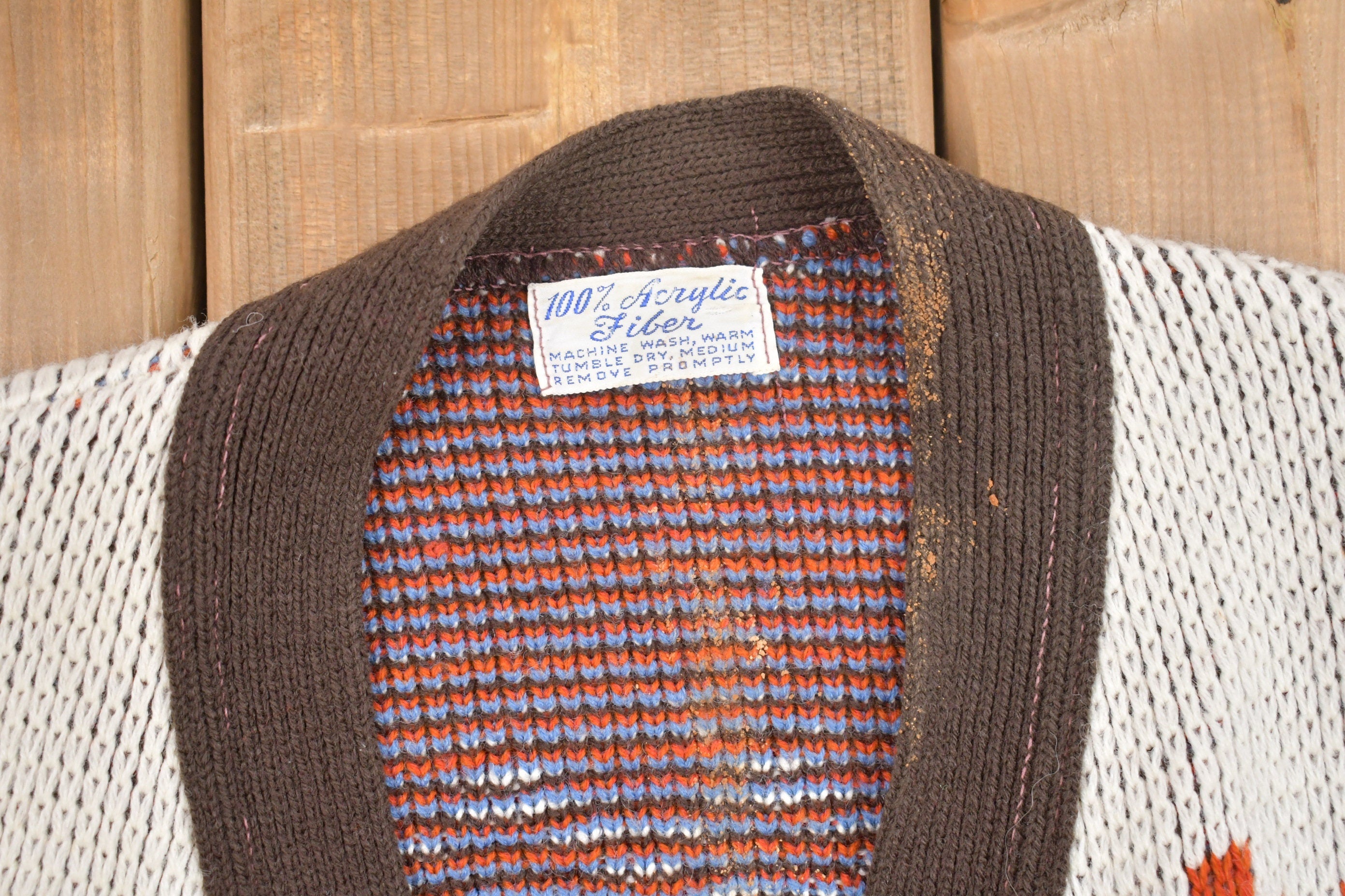 Vintage 1980s Cardigan Sweater
