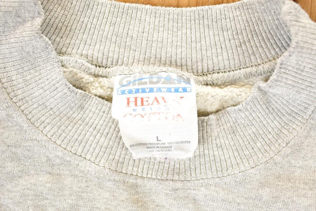 Vintage 1990s Velva North Dakota Destination Crewneck Sweatshirt Men's L