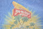 Vintage 1990s In N Out Burger California Graphic T-Shirt