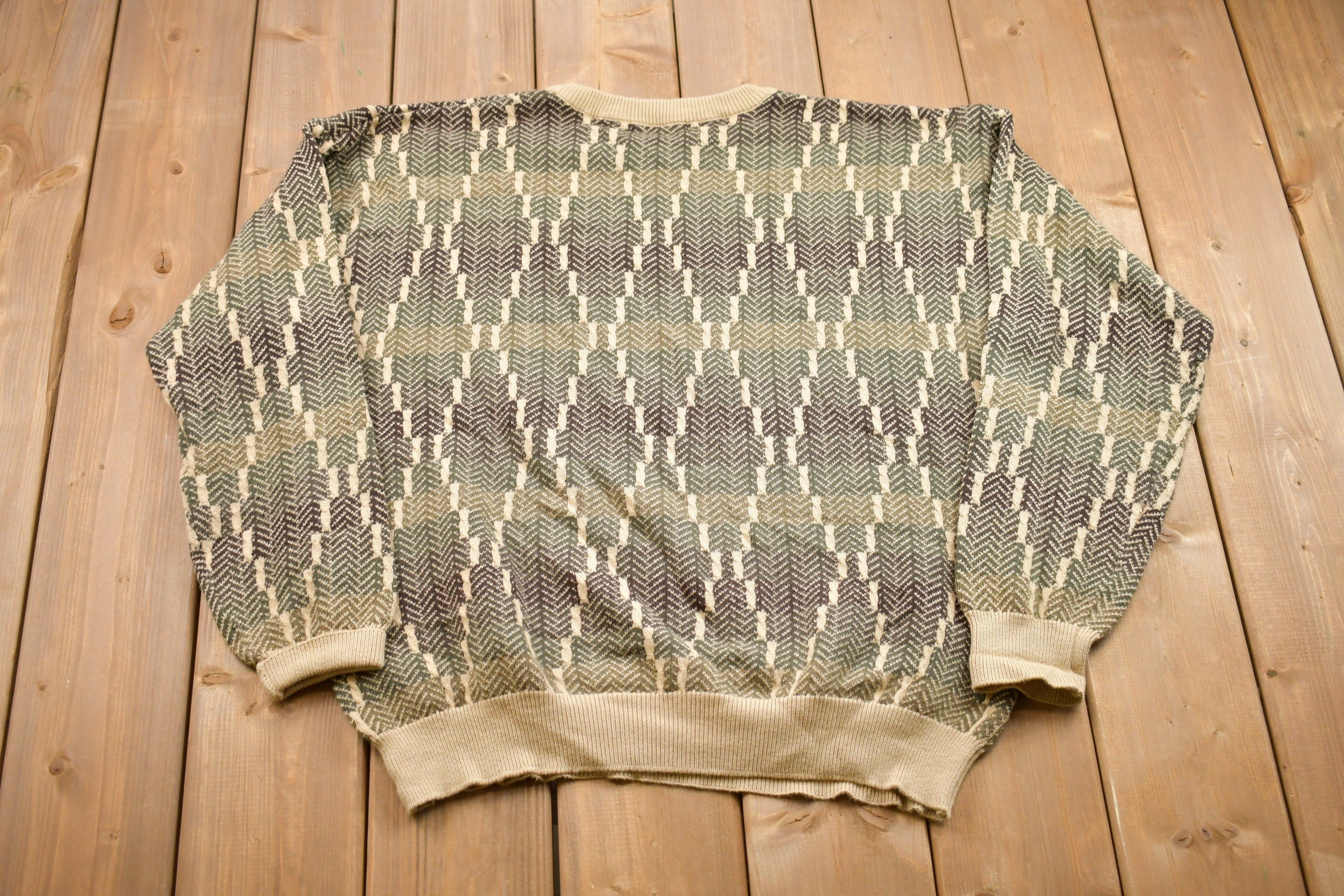Vintage 1990s Claiborne Knitted Sweater
