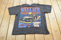 Vintage 1990s Nascar Rusty Wallace Miller Genuine Draft Racing T-Shirt Men's L / Car Tee / 90s Shirt