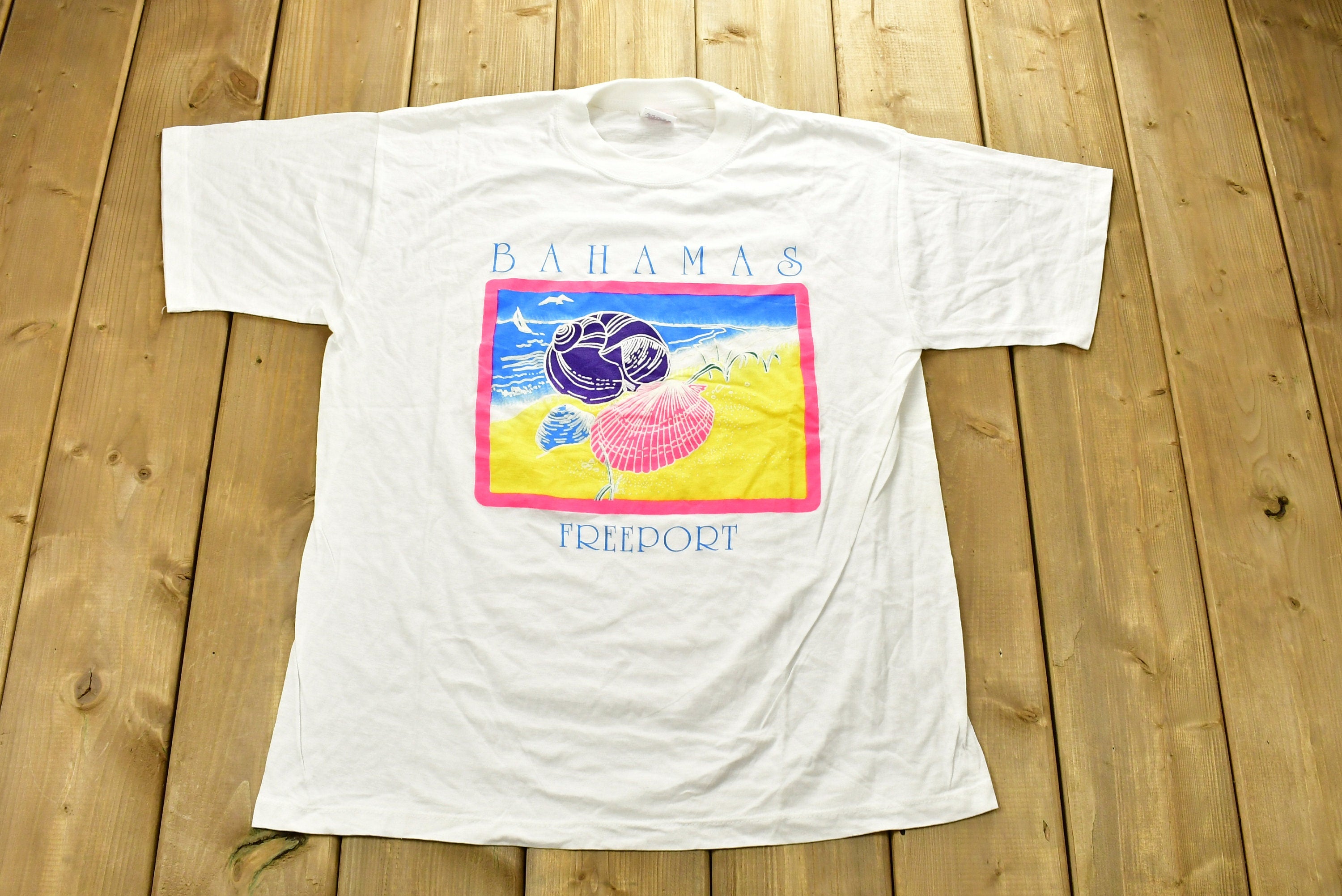 Vintage 1990s Freeport Bahamas T-Shirt