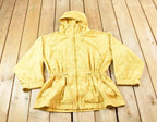 Vintage 1980s American Eagle Blank Yellow Windbreaker Jacket