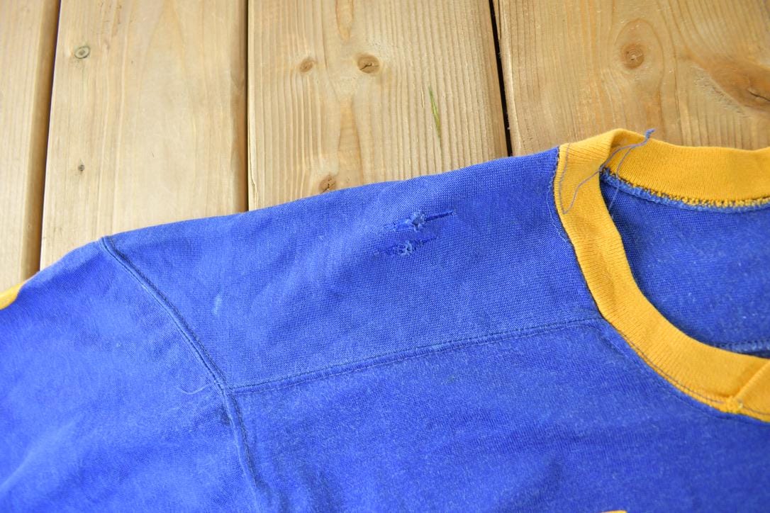 Vintage 1950s #13 Champion Knitwear Co Football Jersey