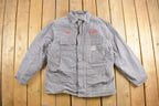 Vintage 1990s Grey Fire Resistant Carhartt Traditional Jacket