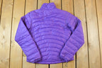 Vintage 1990s Womens Patagonia Zip Up Light Puffer Windbreaker Jacket