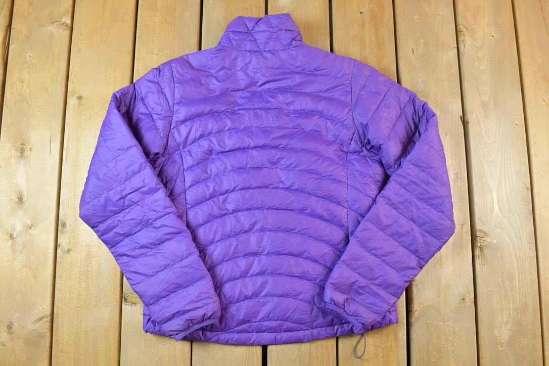 Vintage 1990s Womens Patagonia Zip Up Light Puffer Windbreaker Jacket