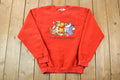 Vintage 1990s Winnie The Pooh Bear Gang Disney Crewneck