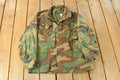 Vintage 1980s Military Camo Jacket Men's Small Short