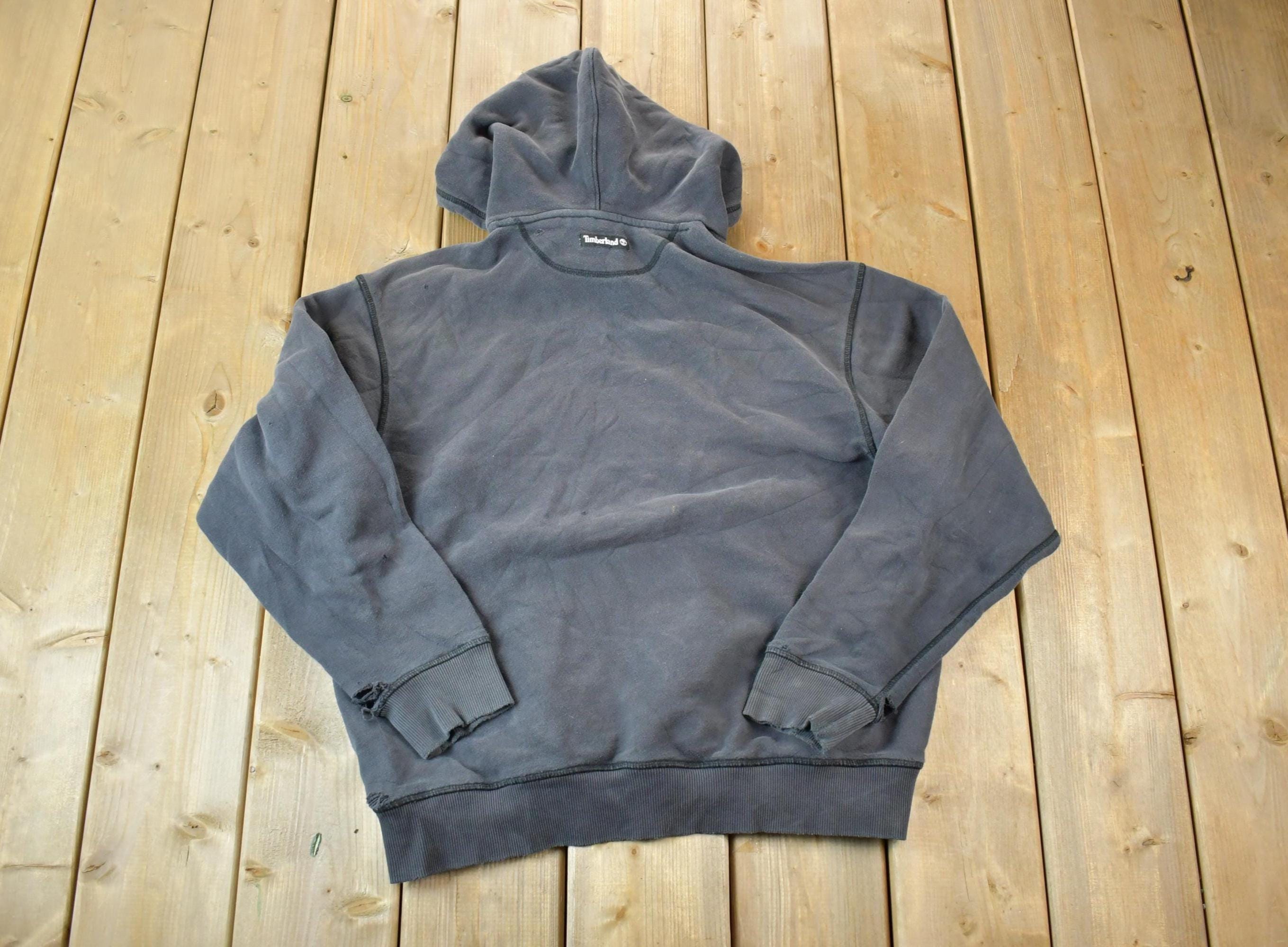 Vintage Y2K Timberland Workwear Embroidered Hoodie