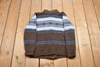 Vintage Carolyn Taylor Knitted Zip Up Sweater