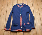 Vintage 1990s Montgomery Ward Knitted Button Up Sweater