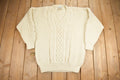 Vintage 1980s Blarney Woolen Mills Cable Knit Sweater