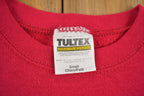 Vintage 1990s Tultex Blank Crewneck Sweatshirt Made In USA