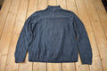Vintage Y2K Chaps Embroidered Logo Quarter Zip Knit Sweater Size L