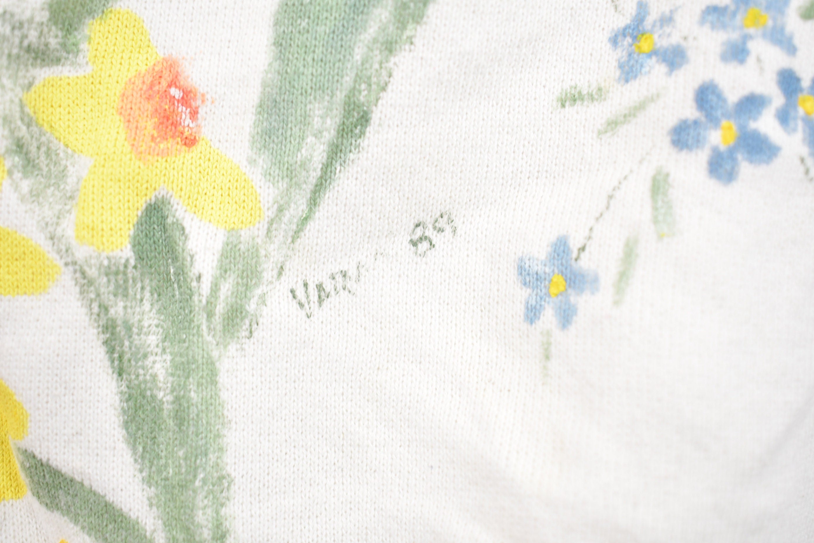 Vintage 1989 Raglan Floral Crewneck Sweatshirt