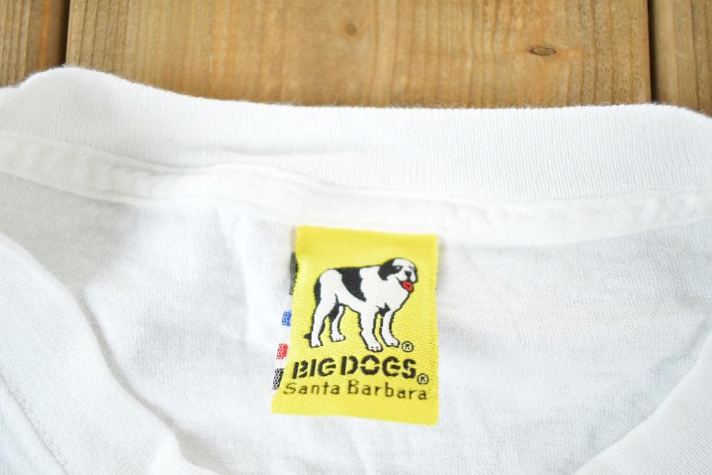 Vintage 1990s All American Grrrl Souvenir Big Dogs T-Shirt Men's Large
