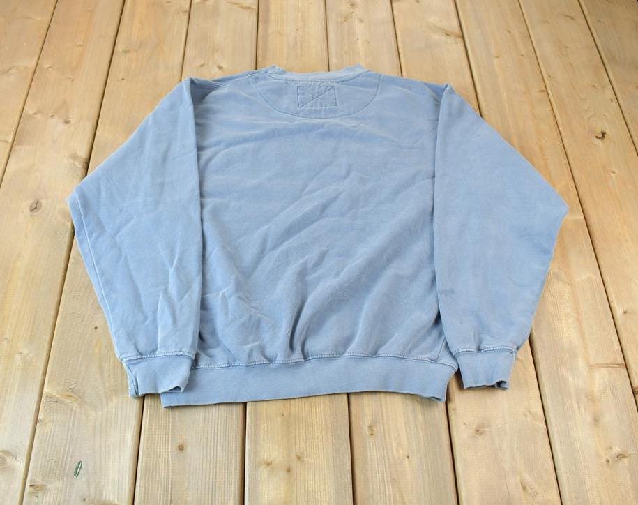 Vintage 1990s U.S Vintage Bethany Beach Delaware Embroidered Souvenir Travel Crewneck Sweatshirt