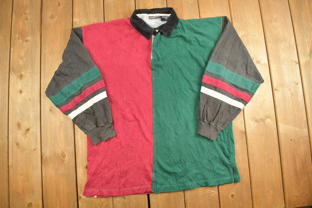 Vintage 1990s McGregor Rugby Collared Shirt 90s Collared Button Up
