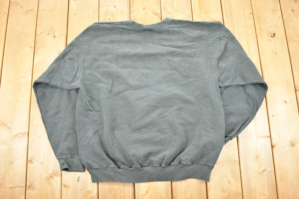 Vintage 1990s Two White Wolf Heavyweight Outdoorsman Crewneck Sweatshirt Men's L