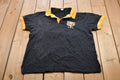 Vintage 1990s Dubai United Air Emirates Graphic Polo Shirt  Embroidered Polo  Streetwear  Retro Style  Short Sleeve Shirt  Made In USA