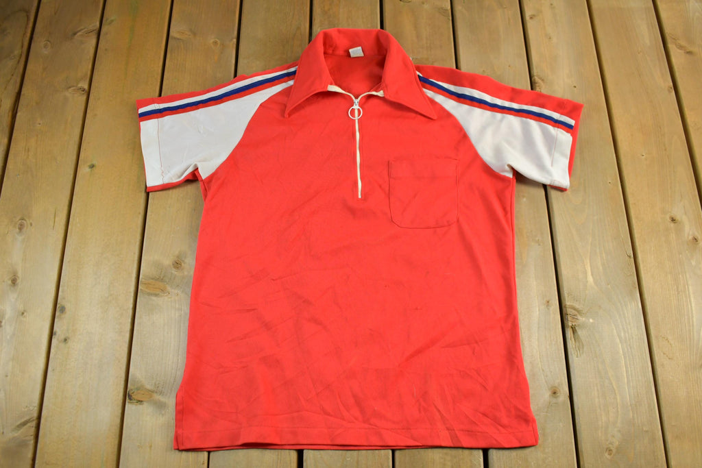 Vintage 1970s Hilton Grand Central Station Bowling Shirt Men's Large