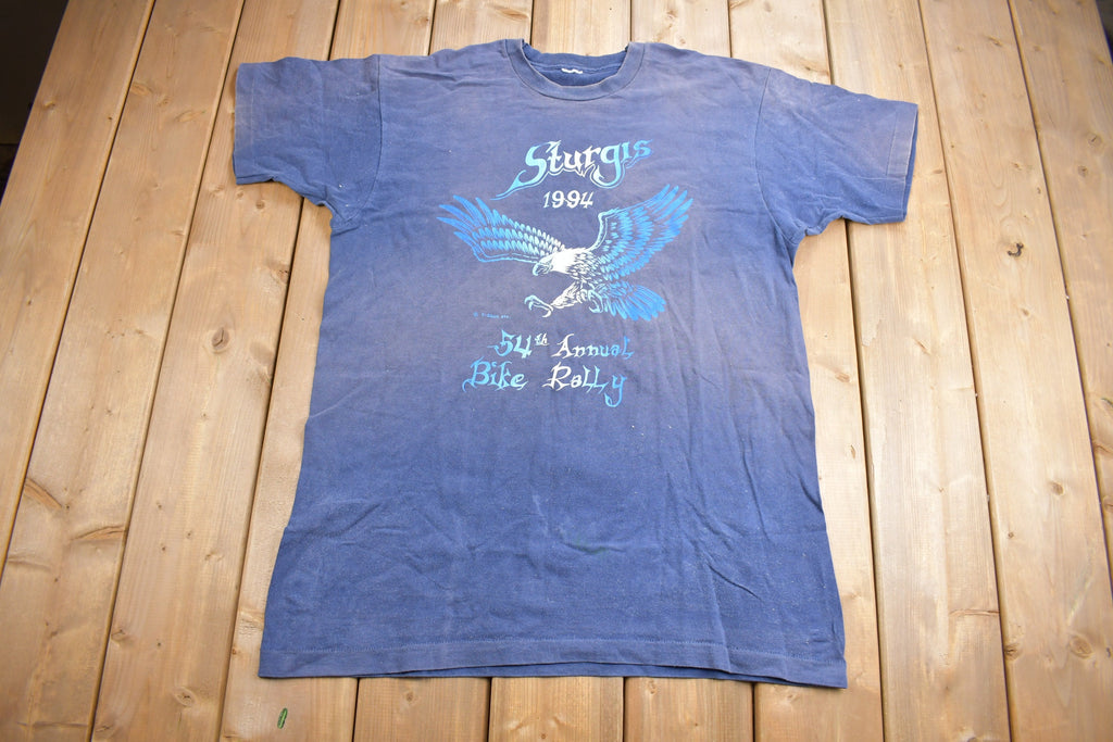 Vintage 1994 Sturgis Black Hills Bike Rally Motorcycle T-Shirt