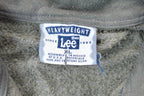 Vintage 1990s Dillon Lee Heavyweight Quarter Zip Mock Neck Sweatshirt