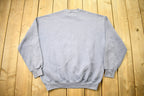 Vintage 1990s Russell Athletics Grey Blank Crewneck Sweatshirt