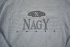 Vintage 1990s Nagy Faded Grey Crewneck Sweatshirt XXL