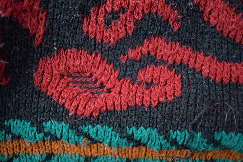 Vintage 1990s Courtney Rhodes Knit Open Long Sweater